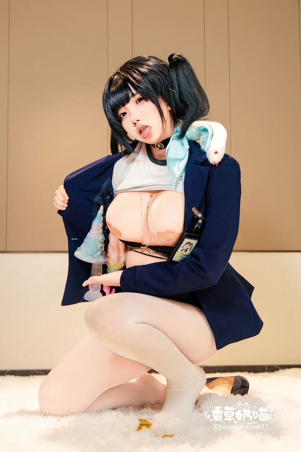 香草奶喵 - No.005 索拉 [136P,22V-2.36GB] tg@simisebaisi 【丝足阁】134.webp